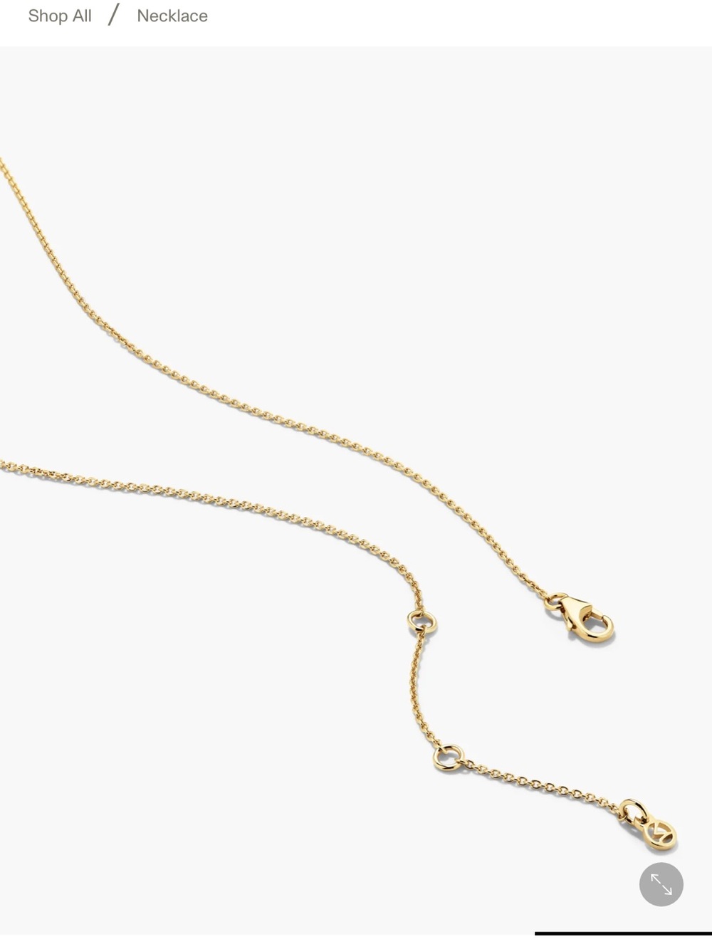 Mejuri Lotus Necklace - Picture 5 of 12